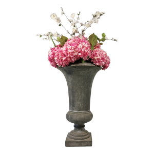 Pokal Vase Stone Grey 1